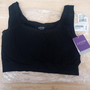 Yummie Tanya Scoop Neck Bra with Removable Pads 1X/2X